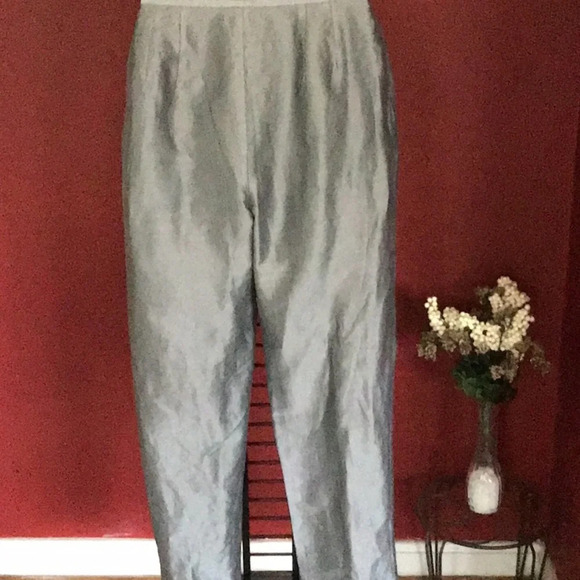 ANN TAYLOR LOFT LINEN PANTS SIZE 8 - Picture 4 of 7